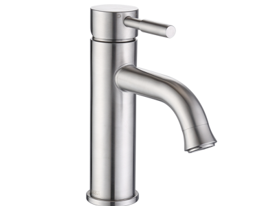 Single lever stainless steel faucet