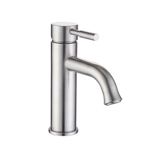 Single lever stainless steel faucet